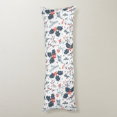 Coussins Longs Flore hivernale (Dos (Vertical))