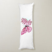 Coussins Longs Flower Butterfly (Dos (Vertical))