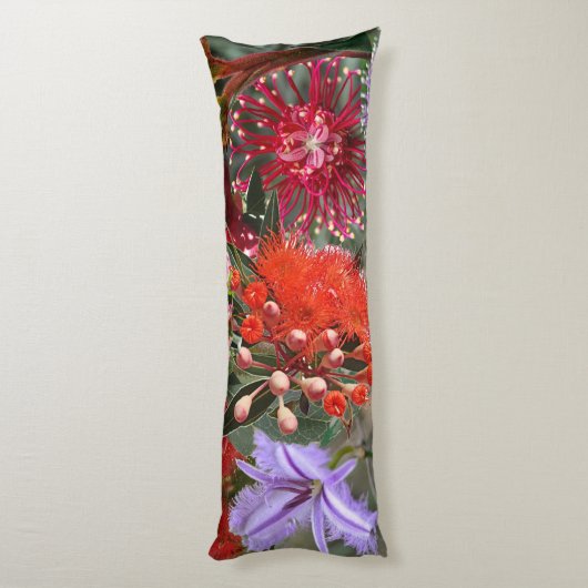 Coussins Longs Flowers sauvages australiens (Dos (Vertical))