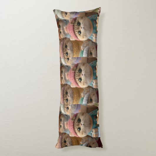 Coussins Longs Fluffy Friends Forever (Dos (Vertical))