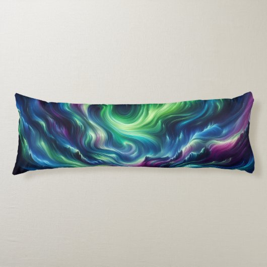Coussins Longs Flux Aurora Borealis : Fente auriculaire Nord (Devant)