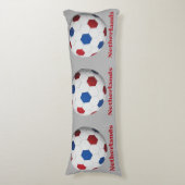 Coussins Longs Football Pays-Bas (Devant (Vertical))