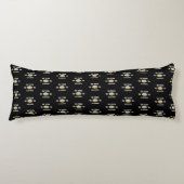 Coussins Longs Football Personnalisé Monogramme nom Go Team Throw (Devant)