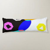 Coussins Longs Formes colorées (Dos)