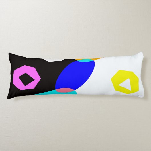 Coussins Longs Formes colorées (Devant)