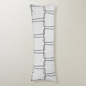 Coussins Longs Formes et rayures abstraites modernes (Devant (Vertical))