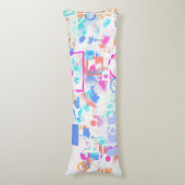 Coussins Longs Formes géométriques Abstraites (Devant (Vertical))