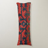 Coussins Longs Formes géométriques rouges pures Persian III  (Devant (Vertical))