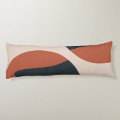 Coussins Longs Formes organiques Tons chauds Moderne (Dos)