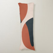 Coussins Longs Formes organiques Tons chauds Moderne (Devant (Vertical))