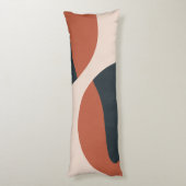 Coussins Longs Formes organiques Tons chauds Moderne (Dos (Vertical))