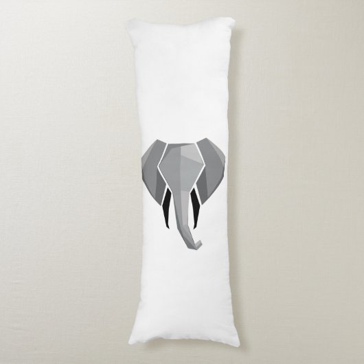 Coussins Longs Formes simples Géométrie Tête d'éléphant (Devant (Vertical))