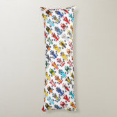 Coussins Longs Formula 1 race cars (Dos (Vertical))