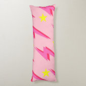 Coussins Longs Foudre rose Stormy Sky & Thunder Flash (Dos (Vertical))