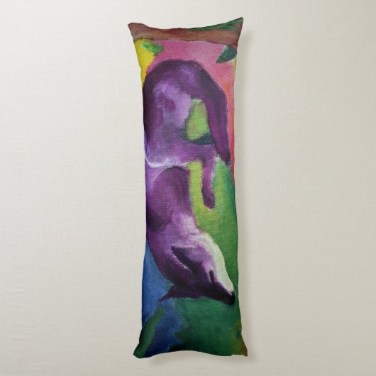 Coussins Longs Fox bleu, 1911 (Dos (Vertical))