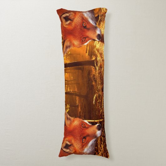 Coussins Longs Fox rouge (Devant (Vertical))