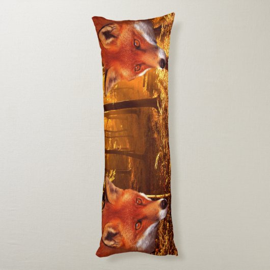 Coussins Longs Fox rouge (Dos (Vertical))