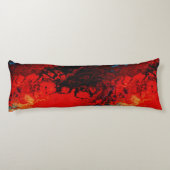 Coussins Longs Fractage du feu autochtone (Dos)