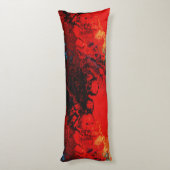 Coussins Longs Fractage du feu autochtone (Dos (Vertical))