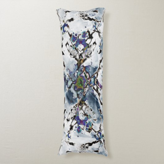 Coussins Longs Fractale fracturée (Devant (Vertical))