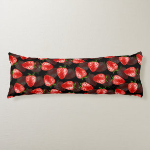 Coussins Longs Fraise