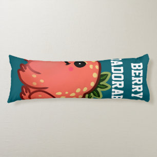 Coussins Longs Fraise grenouille Toadorable personnalisée
