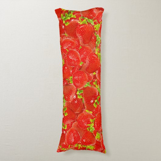 Coussins Longs Fraises (Devant (Vertical))