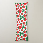 Coussins Longs Fraises (Dos (Vertical))