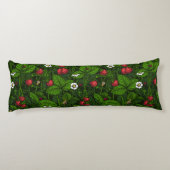 Coussins Longs Fraises sauvages (Dos)