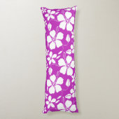 COUSSINS LONGS FRAMBOISE HULA HAWAIENNE (HIBISCUS) (Dos (Vertical))