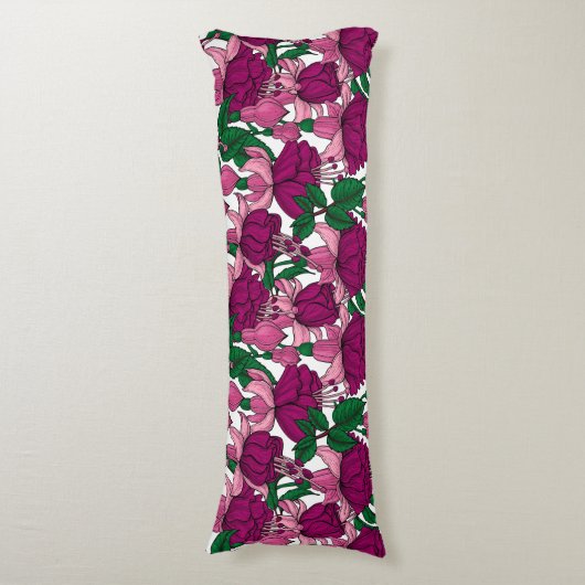 Coussins Longs Fuchsia (Devant (Vertical))