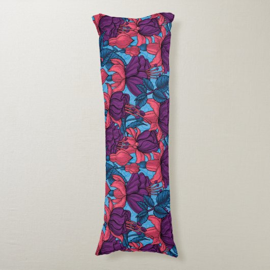 Coussins Longs Fuchsia (Devant (Vertical))