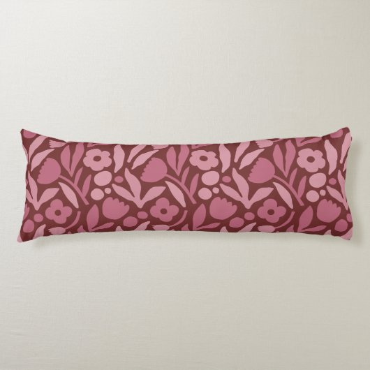 Coussins Longs Fun Grand Fleur Couleur Gras (Devant)