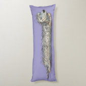 Coussins Longs Funny Dachshund Dog Body Pillow (Dos (Vertical))