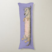 Coussins Longs Funny Dachshund Dog Body Pillow (devant Vertical)