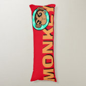 COUSSINS LONGS FUNNY FRUSTRAY MONKEY GRAPHIC CORPS PILLOTE (Devant (Vertical))