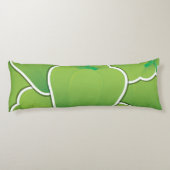Coussins Longs Funy green pepper (Dos)