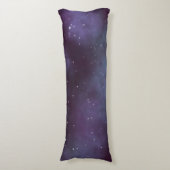 Coussins Longs Galaxie mystique de Violet Dusty (Devant (Vertical))