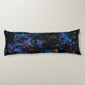 Coussins Longs Galaxies colorées, étoiles et planètes (Dos)