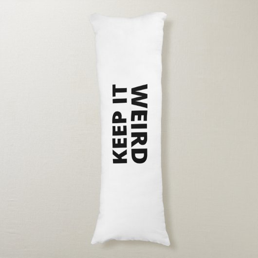 Coussins Longs Garde-le bizarre (Devant (Vertical))