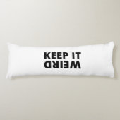 Coussins Longs Garde-le bizarre (Devant)