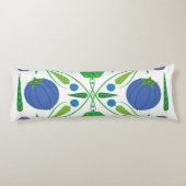 Coussins Longs Gardien De L'Oreiller Corps Des Blueberries (Dos)