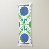 Coussins Longs Gardien De L'Oreiller Corps Des Blueberries (Devant (Vertical))