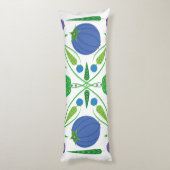 Coussins Longs Gardien De L'Oreiller Corps Des Blueberries (Dos (Vertical))