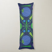 Coussins Longs Gardien De L'Oreiller Corps Des Blueberries (Dos (Vertical))