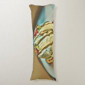 Coussins Longs Gâteau à la crème glacée aux fraises (devant Vertical)