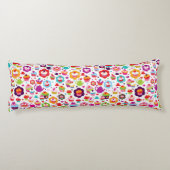 Coussins Longs Gâteau de tasse et pot mignons de thé (Dos)