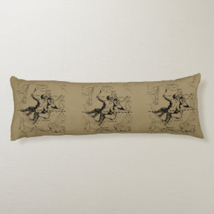 Coussins Longs Gemini Constellation Hevelius 1690 Engrave
