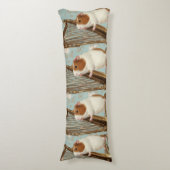 Coussins Longs Gentle Harp Melody Guinea Pig Body Pillow (Devant (Vertical))