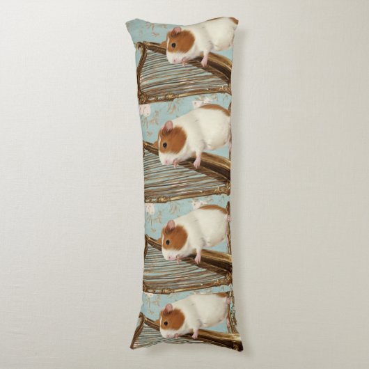 Coussins Longs Gentle Harp Melody Guinea Pig Body Pillow (Devant (Vertical))